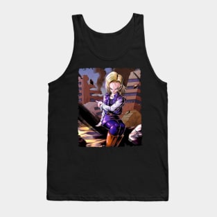 ANDROID 18 MERCH VTG Tank Top